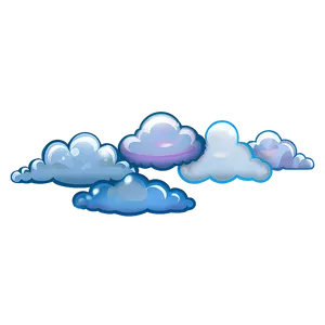 Soft Blue Clouds Png 06202024 PNG image