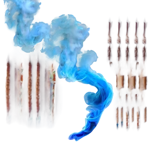 Soft Blue Smoke PNG Rgw98