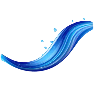 Soft Blue Wave PNG Sel PNG