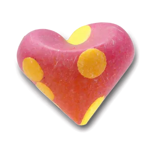 Soft Candy Hearts PNG Dea PNG