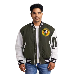 Soft Cotton Bomber Jacket PNG Rpp PNG
