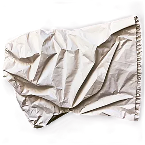 Soft Crumpled Paper PNG 05242024