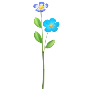 Soft Flower Stem PNG Oeb
