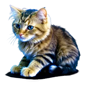 Soft-furred Cat PNG 35