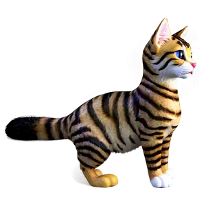 Soft-furred Cat PNG Iwr33