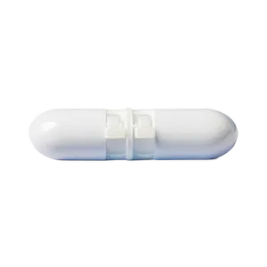 Soft Gel White Capsule PNG 24