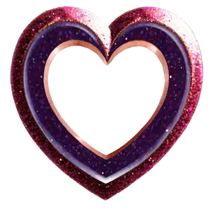 Soft Glitter Heart PNG Upl96 PNG