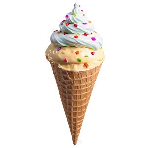 Soft Ice Cream Cone PNG Onc69 PNG