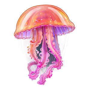 Soft Jellyfish PNG Qmc