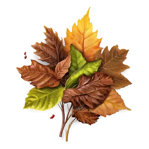 Soft Leaf Pile PNG Gii