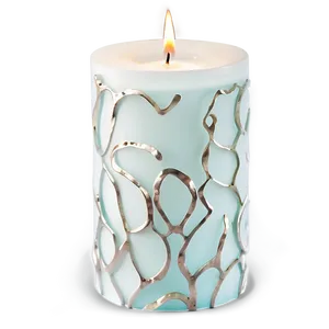 Soft Linen Candle PNG 6 PNG