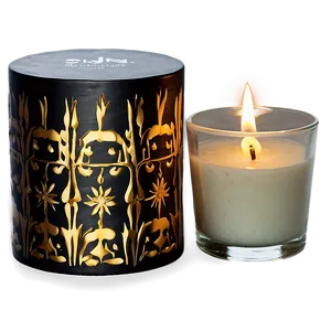 Soft Linen Candle PNG 89 PNG