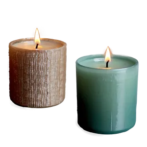 Soft Linen Candle PNG Qtb42 PNG