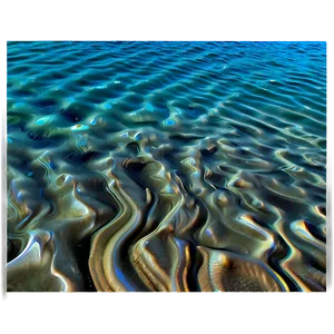 Soft Ocean Ripple Png 06252024 PNG image