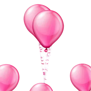 Soft Pink Balloons Arrangement PNG 52 PNG