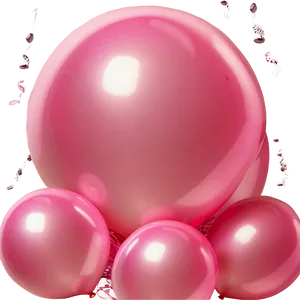 Soft Pink Balloons Arrangement Png 55 PNG image