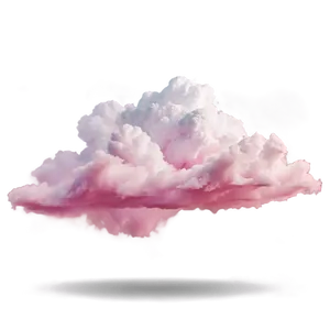Soft Pink Cloud Formation PNG 76 PNG