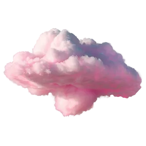 Soft Pink Cloud Formation PNG Weh75 PNG