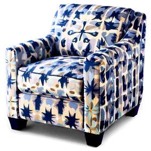 Soft Plush Armchair PNG 06262024