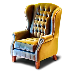 Soft Plush Armchair PNG 89 PNG