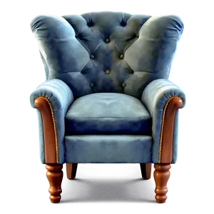 Soft Plush Armchair PNG Ukf43 PNG