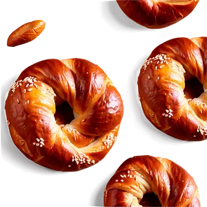 Soft Pretzel Bread PNG 05232024