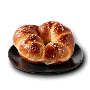 Soft Pretzel Bread PNG 40