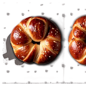 Soft Pretzel Bread PNG Wfl95