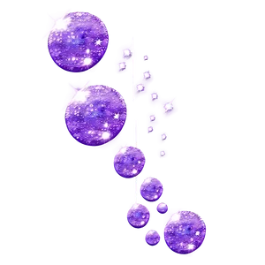 Soft Purple Glitter Effect PNG Rum PNG