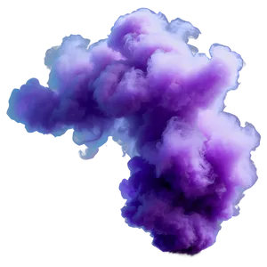 Soft Purple Smoke Cloud PNG 06122024 PNG