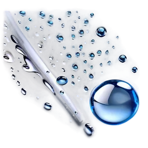 Soft Raindrop PNG 91
