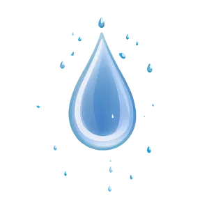 Soft Raindrop PNG Cfg