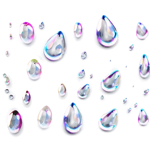 Soft Raindrop PNG Jje