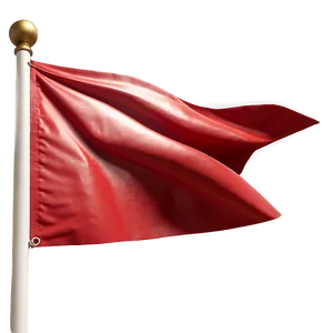 Soft Red Flag Impression Png 05252024 PNG image