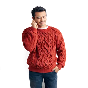 Soft Red Sweater Png Hdy PNG image