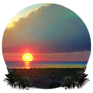 Soft Sunrise Horizon Png Ppk89 PNG image