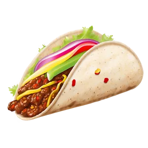 Soft Taco Clipart PNG Oih81 PNG