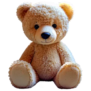 Soft Teddy Bear Graphic Png Udj PNG image