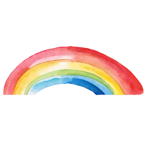 Soft Watercolor Rainbow Png 06272024 PNG image