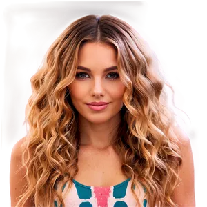 Soft Waves Long Hair PNG 29