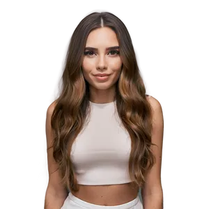 Soft Waves Long Hair PNG Ibs94 PNG