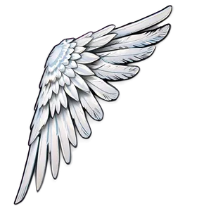 Soft White Wings PNG Gid