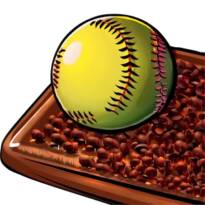 Softball Season Clipart Png 06282024 PNG image