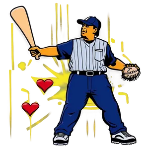 Softball Umpire Clipart Png 06282024 PNG image