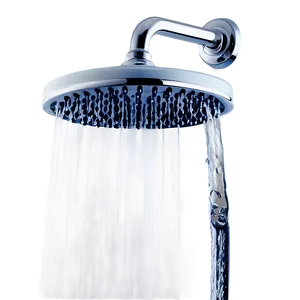 Softened Shower Water Png Phn74 PNG image