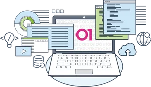 Software Development Concept Illustration