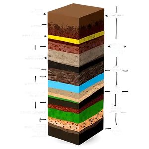 Soil Layers And Composition Png 05242024 PNG image