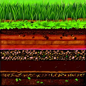 Soil Layers And Composition PNG Iei PNG