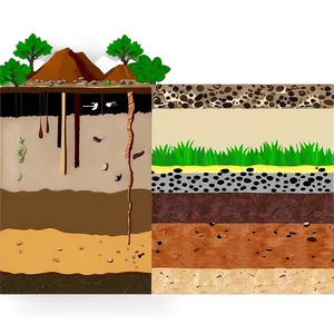 Soil Layers And Composition Png Nyb8 PNG image