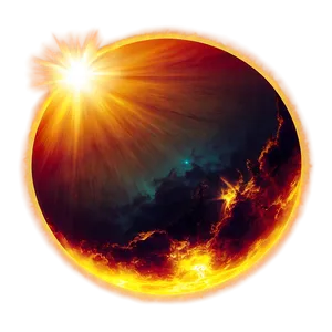 "solar Flare: Stunning Sun PNG" 04302024